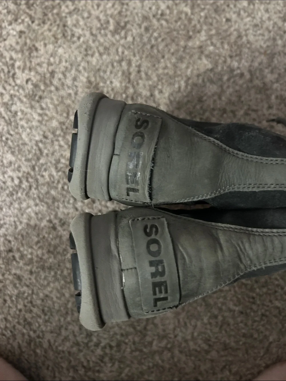 Sorel Women’s Explorer Joan, Gray Waterproof Winter Boots, Size 6.5